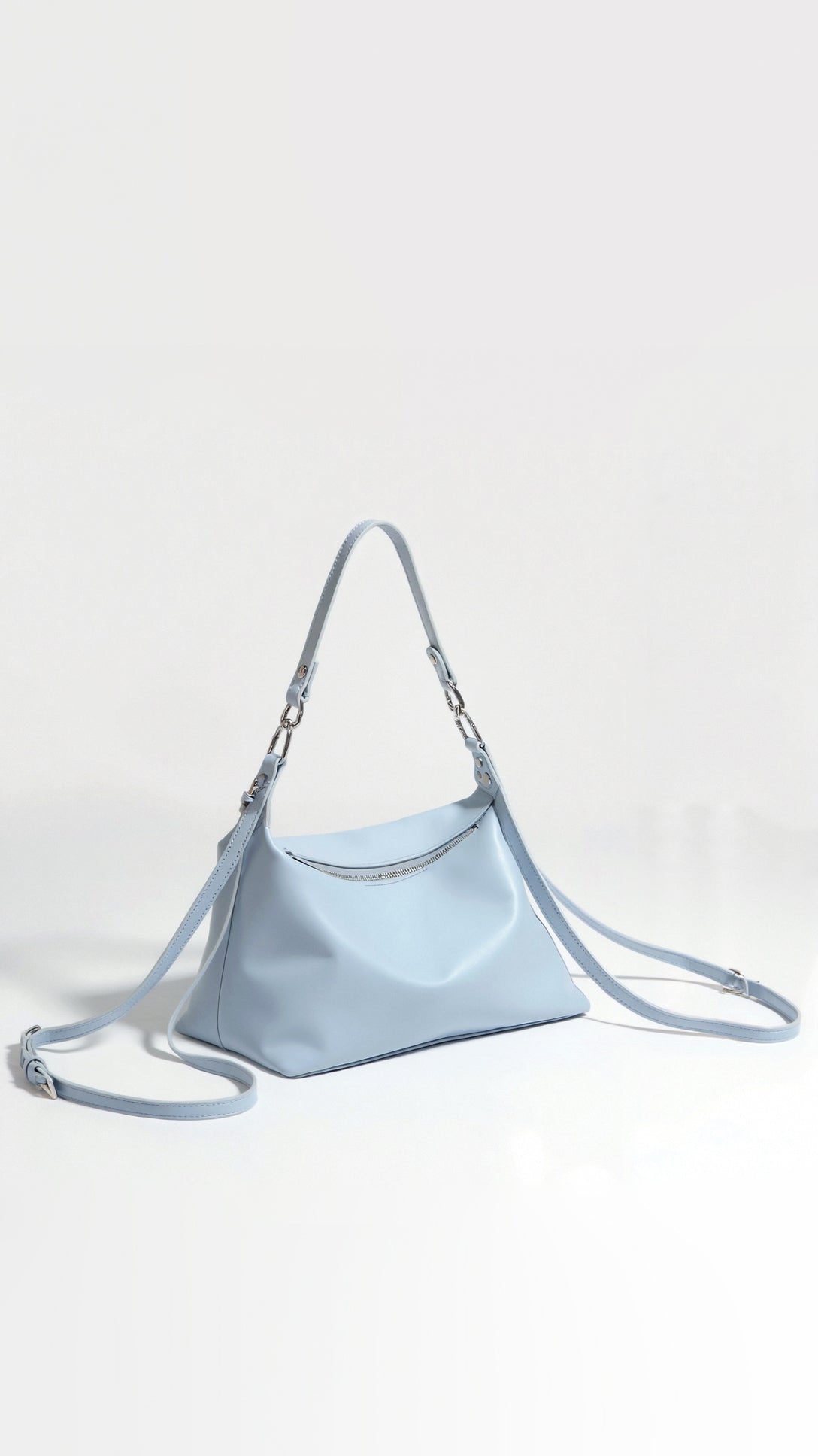Black Leather Crossbody Bag for Women with Adjustable Strap – Elegant and Versatile Design 3